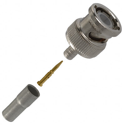 4-5227079-3 by TE Connectivity AMP Connectors - CONNECTOR BNC PLUG STR 50 OHM CRIMP