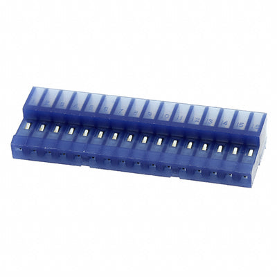 4-640442-6 by TE Connectivity AMP Connectors - CONNECTOR RECPT 16POS IDC 26AWG TIN