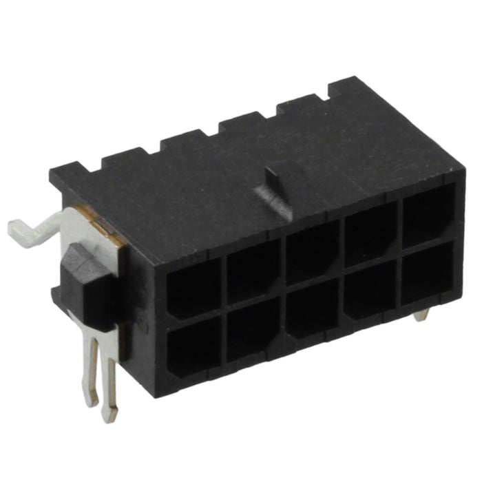 4-794624-0 by TE Connectivity AMP Connectors - CONNECTOR HEADER SMD R/A 10POS 3MM