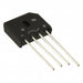 KBU6G-E4/51 by Vishay General Semiconductor - Diodes Division - BRIDGE RECT 1PHASE 400V 6A KBU
