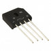 KBU6J by GeneSiC Semiconductor - BRIDGE RECT 1PHASE 600V 6A KBU