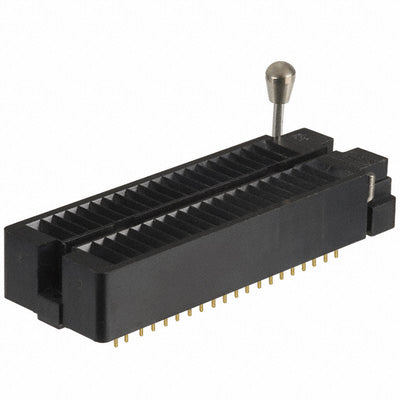 40-6554-11 by Aries Electronics - CONNECTOR IC DIP SOCKET ZIF 40POS GLD
