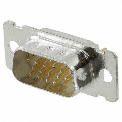 40-9515HDM by Cinch Connectivity Solutions AIM-Cambridge - CONNECTOR D-SUB HD PLUG 15P SLDR CUP