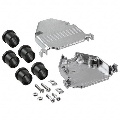 40-9725HMG by Cinch Connectivity Solutions AIM-Cambridge - CONNECTOR BACKSHELL 25POS 180DEG SHLD