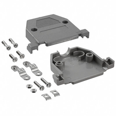40-9725H by Cinch Connectivity Solutions AIM-Cambridge - CONNECTOR BACKSHELL 25POS 180DEG GRAY