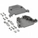 40-9725H by Cinch Connectivity Solutions AIM-Cambridge - CONNECTOR BACKSHELL 25POS 180DEG GRAY