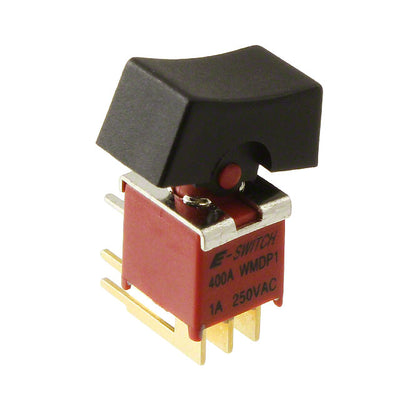 400AWMDP1R1M6QE by E-Switch - ROCKER SWITCH DPDT3A 120V