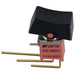 400AWMSP1R1BLKM7QE by E-Switch - ROCKER SWITCH SPDT 3A 120V