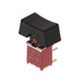 400AWMSP4R1BLKM6QE by E-Switch - ROCKER SWITCH SPDT 3A 120V