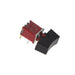 400AWMSP4R2BLKM6QE by E-Switch - ROCKER SWITCH SPDT 3A 120V