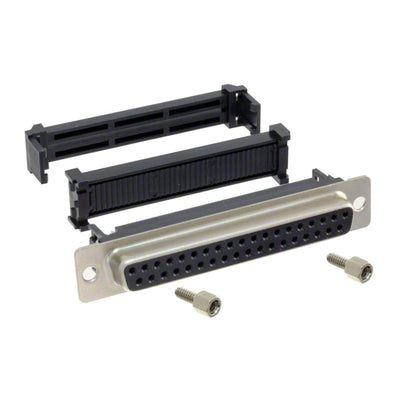 400F0-37-1-004S by CNC Tech - CONNECTOR D-SUB RCPT 37POS IDC