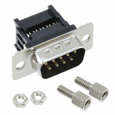 400M0-09-1-00 by CNC Tech - CONNECTOR D-SUB PLUG 9POS IDC