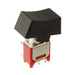 400MSP1R1BLKM6QE by E-Switch - ROCKER SWITCH SPDT 3A 120V
