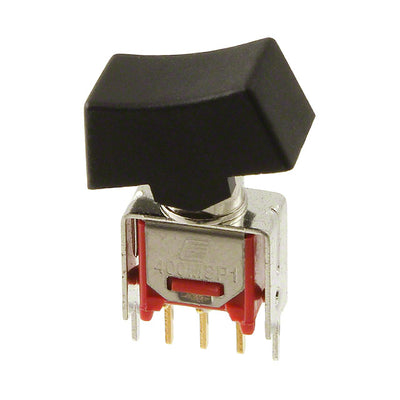 400MSP1R1BLKVS2RE by E-Switch - ROCKER SWITCH SPDT 0.4VA 20V