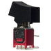 400MSP1R6BLKM6QE by E-Switch - ROCKER SWITCH SPDT 3A 120V