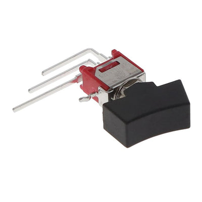 400MSP1R6BLKM71QE by E-Switch - ROCKER SWITCH SPDT 3A 120V