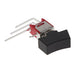 400MSP1R6BLKM71QE by E-Switch - ROCKER SWITCH SPDT 3A 120V
