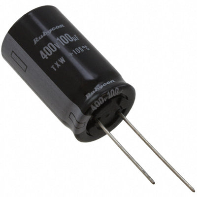 400TXW100MEFC18X30 by Rubycon - ALUMIN CAP 100UF 20% 400V RADIAL