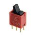 400UDP1L1BLKM2RE by E-Switch - ROCKER SWITCH DPDT0.4VA 20V