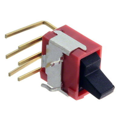 400UDP1L1BLKM6RE by E-Switch - ROCKER SWITCH DPDT0.4VA 20V