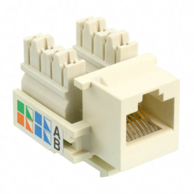 406372-1 by TE Connectivity AMP Connectors - INSERT RJ45 JACK TO IDC CONN
