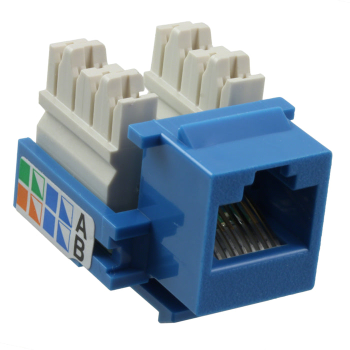 406372-6 by TE Connectivity AMP Connectors - INSERT RJ45 JACK TO IDC CONN