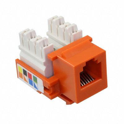 406375-5 by TE Connectivity AMP Connectors - CONNECTOR MOD JACK 6P6C UNSHIELDED