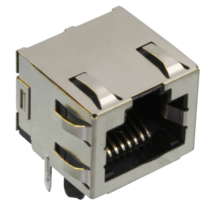 406541-4 by TE Connectivity AMP Connectors - CONNECTOR MOD JACK R/A 8P8C SHIELDED