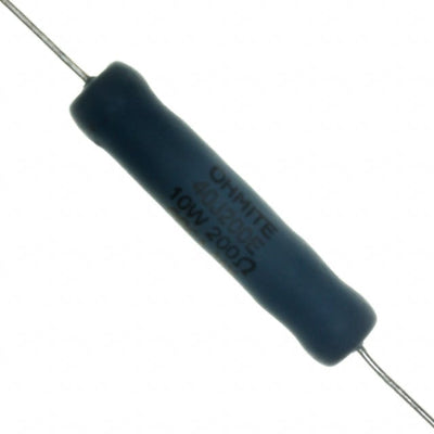 40J200E by Ohmite - RESISTOR 200 OHM 5% 10W AXIAL