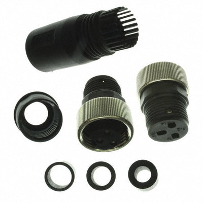 41-00001 by Conec - CONNECTOR PLUG FMALE 3POS GOLD SCREW