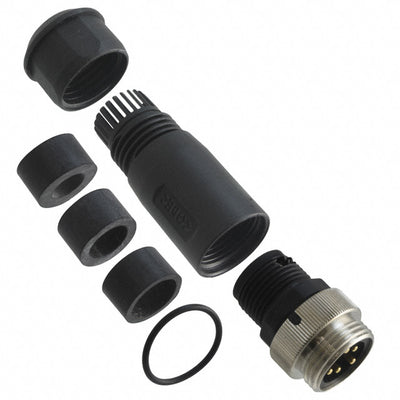 41-00006 by Conec - CONNECTOR RECPT MALE 5POS GOLD SCREW