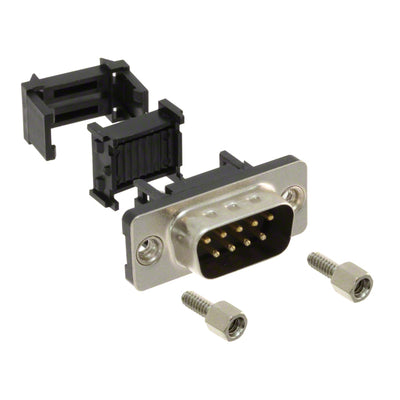 410M0-09-1-004S by CNC Tech - CONNECTOR D-SUB PLUG 9POS IDC