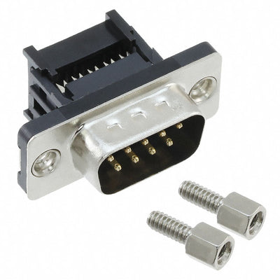 410M0-09-1-00 by CNC Tech - CONNECTOR D-SUB PLUG 9POS IDC