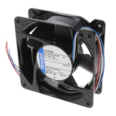 4114N/2H3 by ebm-papst Inc. - FAN AXIAL 119X38MM 24VDC WIRE