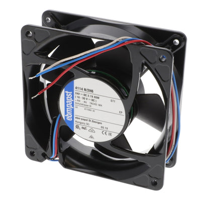 4114N/2H6 by ebm-papst Inc. - FAN AXIAL 119X38MM 24VDC WIRE