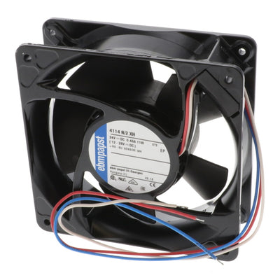 4114N/2XH by ebm-papst Inc. - FAN AXIAL 119X38MM 24VDC WIRE