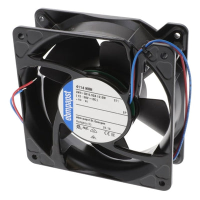 4114NHH by ebm-papst Inc. - FAN AXIAL 119X38MM 24VDC WIRE