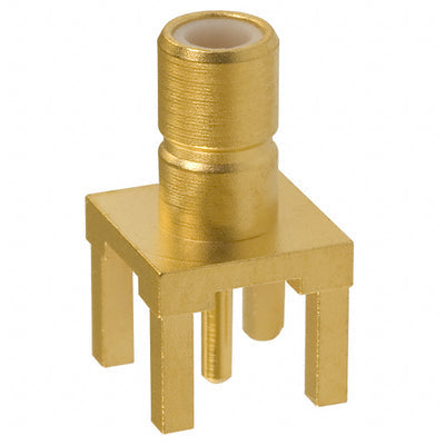 413990-1 by TE Connectivity AMP Connectors - CONNECTOR SMB RCPT STR 50 OHM PCB
