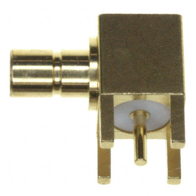 413996-2 by TE Connectivity AMP Connectors - CONNECTOR SMB RCPT R/A 50 OHM PCB