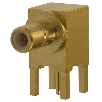 414026-2 by TE Connectivity AMP Connectors - CONNECTOR SMB RCPT R/A 50 OHM PCB