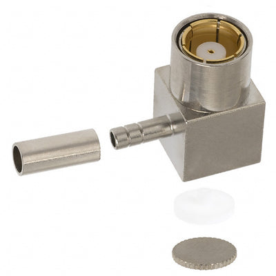 414048-6 by TE Connectivity AMP Connectors - CONNECTOR SMB PLUG R/A 75 OHM SOLDER