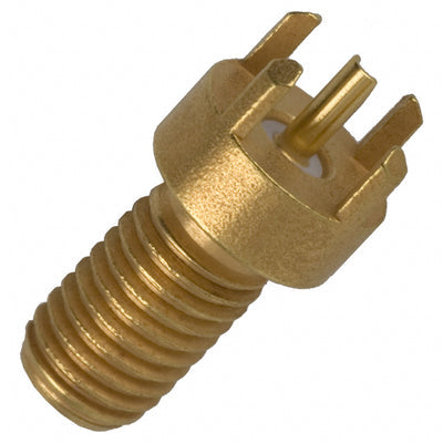 414086-1 by TE Connectivity AMP Connectors - CONNECTOR MINI COAX RCP STR 50OHM PCB