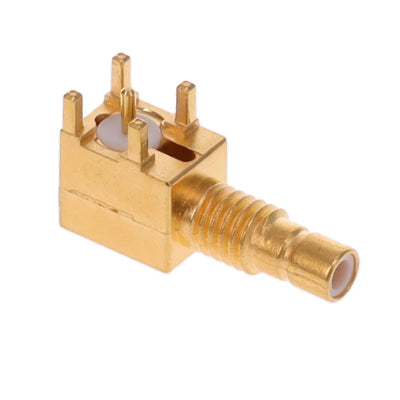 414963-1 by TE Connectivity AMP Connectors - CONNECTOR SMB JACK R/A 50 OHM PCB