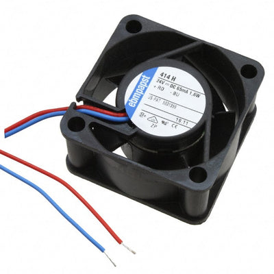 414H by ebm-papst Inc. - FAN AXIAL 40X20MM 24VDC WIRE