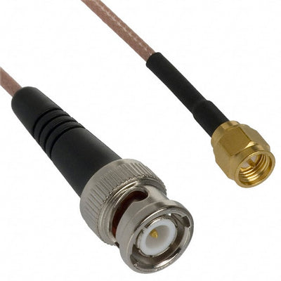 415-0028-024 by Cinch Connectivity Solutions Johnson - CABLE ASSY SMA-BNC PLUG RG316 24