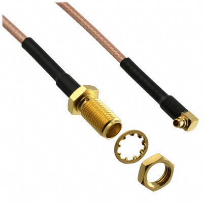 415-0073-012 by Cinch Connectivity Solutions Johnson - CABLE ASSY SMA-MMCX RG316 12