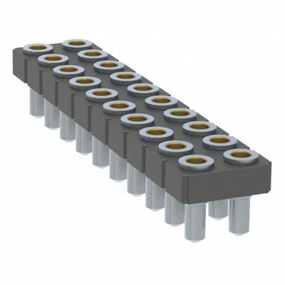 415-47-220-41-004000 by Mill-Max Manufacturing Corp. - CONNECTOR SOCKET 20POS 0.1 GOLD PCB