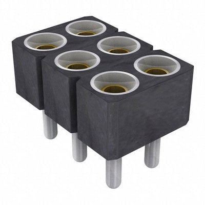 415-83-206-41-001101 by Preci-Dip - CONNECTOR SOCKET 6POS 0.1 GOLD PCB