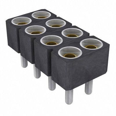 415-83-204-41-001101 by Preci-Dip - CONNECTOR SOCKET 4POS 0.1 GOLD PCB