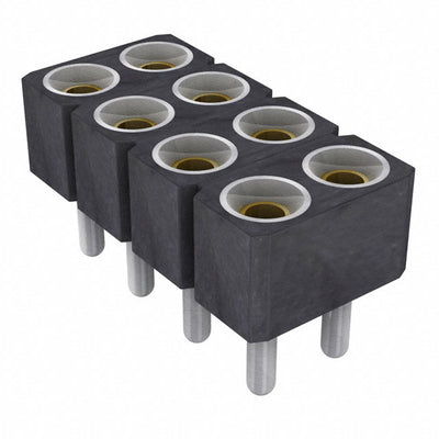 415-87-208-41-001101 by Preci-Dip - CONNECTOR SOCKET 8POS 0.1 GOLD PCB